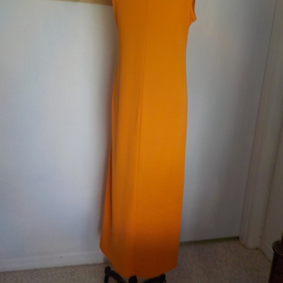 Orange Maxi Dress/Lounge Dress - Picture 5 of 5